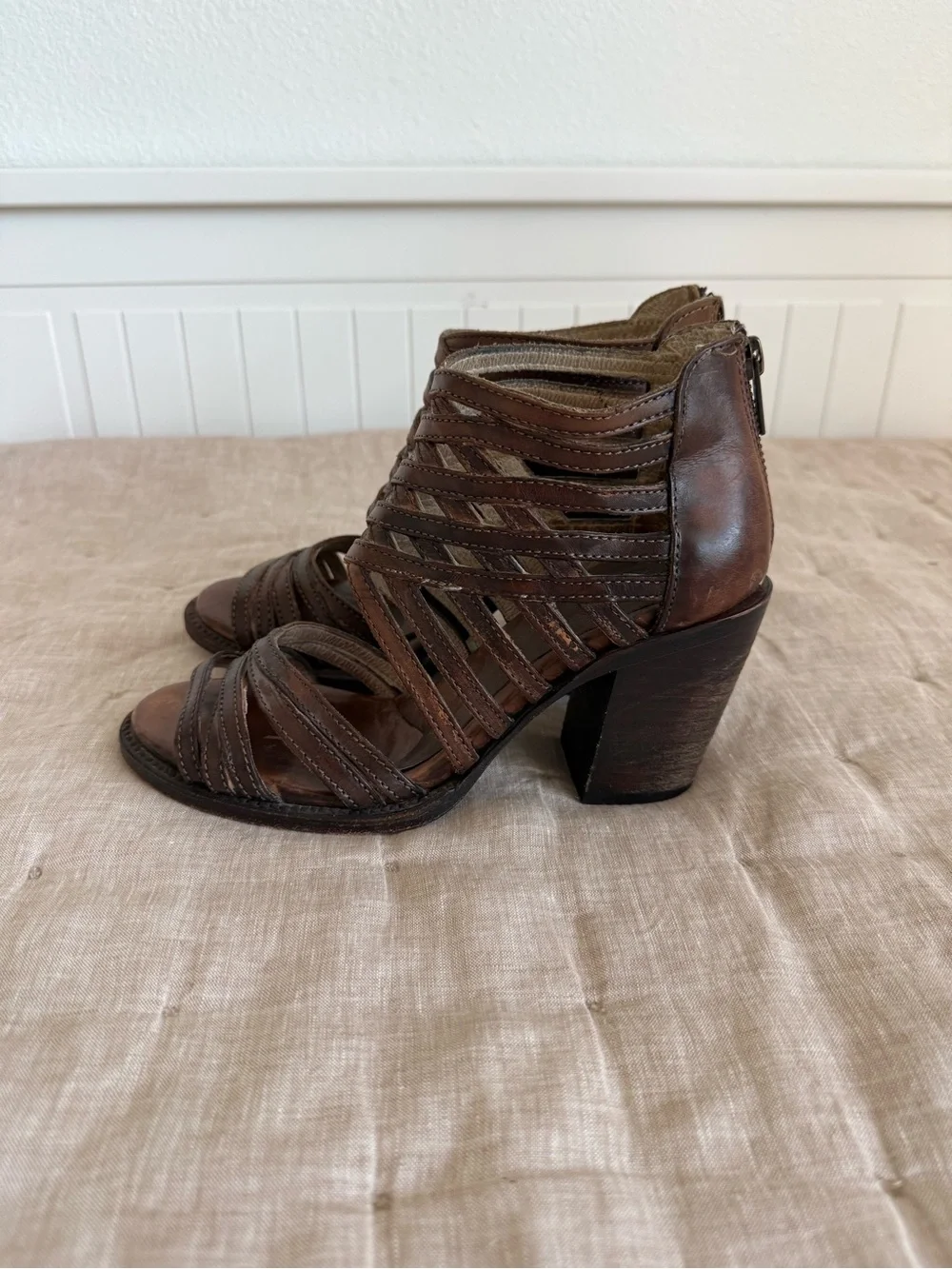 Freebird by Steven Wing Brown Sandals Size 7